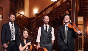 The Dover Quartet has become one of the world’s most in-demand chamber ensembles. Highlights of the quartet’s 2023-24 season have included a North American tour with pianist Leif Ove Andsnes, performances with pianist Haochen Zhang and clarinetist David Shifrin and a tour to Europe. The Dover Quartet joins WCMF Friday, Jan. 10, 2025 at 7:30 p.m.