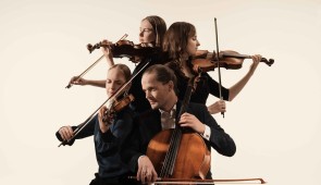 2018 winner of the Borletti-Buitoni Trust award, the Dudok Quartet Amsterdam has also received The Netherlands’ Kersjes Prize and numerous Editors’ Choice awards from Gramophone magazine. The ensemble’s recent projects include a 2023 album release, “Circus Dinogad,” with contralto Hilary Summers and the theorbo and bass clarinet duo of Mike Fentross and Maarten Ornstein. The Quartet joins the WCMF on Friday, Jan. 24, 2025 at 7:30 p.m. Photo by Green Room Creatives