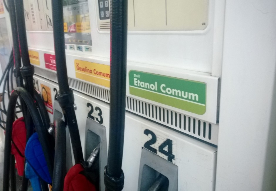 ethanol and gas at pump