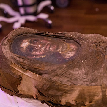 The embedded portrait mummy