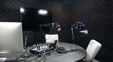 Northwestern's recording studio