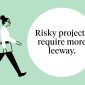 Risky projects graphic