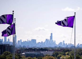 northwestern flags