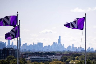 northwestern flags