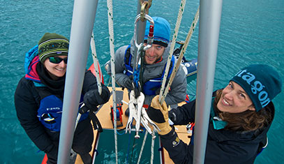 People operating core