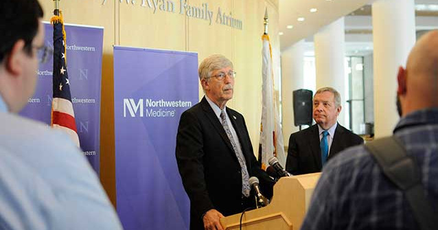 Mark Rubert NIH head hopeful of sustaining research funding growth - Northwestern Now