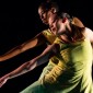 A man and woman dancing