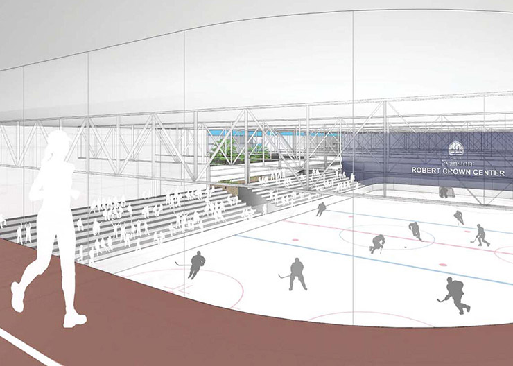 Robert Crown Center ice rink