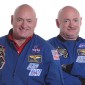 Identical twins Scott (left) and Mark Kelly. For a unique NASA study of how living in space affects the human body, Scott spent a year in space while Mark remained on Earth.