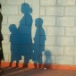The shadows of a family
