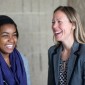 Kathleen Nganaga and Rachel Reidl