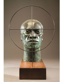 Elizabeth Catlett, "Target Practice," Amistad Research Center, New Orleans, Louisiana. Purchased by the Amistad Research Center. Artists Rights Society (ARS), New York