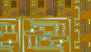 A close-up image of the chip.