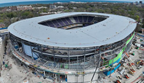 aerial view of Ryan Field