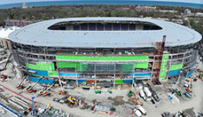 aerial view of Ryan Field