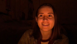 A campfire scene from the 90th Waa Mu Show: "The Secret of Camp Elliott"