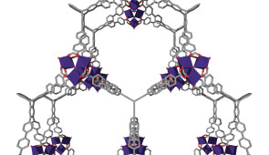 Highly porous programmable sponge for clean energy storage. (Credit: Northwestern University)