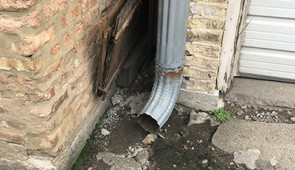 Researchers incorporated 3D scans from rats' natural environments, including this photo of a drain pipe.