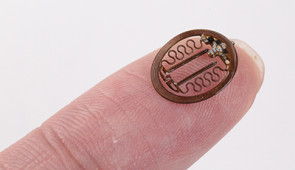 Developing a device small and thin enough to become imperceptible beneath the skin of a tiny mouse presented a major engineering challenge.
