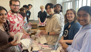 A blood drive at Northwestern University
