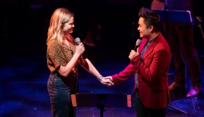Jane Bruce and Cheeyang Ng 2019 Songwriters Project Photo by Justin Barbin