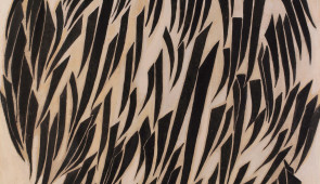 Omar El-Nagdi (Egypt)
Untitled, 1970
Mixed media on wood, 47 x 47 in. 
Collection of the Barjeel Art Foundation, Sharjah, UAE
