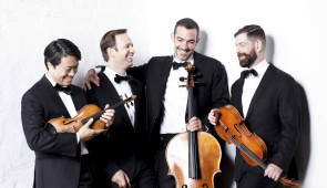 Highlights of the Miro Quartet’s 2023-24 season have included the performance and recording project “Here on Earth” with pianist Lara Downes and the premiere of a new version of Kevin Puts’s “Credo” with the Naples Philharmonic, as well as performances for the Chamber Music Society of Lincoln Center and Premiere Performances in Hong Kong. The quartet joins the WCMF on Sunday, Jan. 26, 2025 at 3 p.m. Photo by Tania Quintanilasm