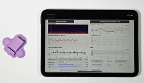 polygraph device next to tablet