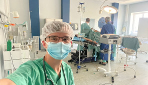 Dr. Roman Smolynets in Lviv, Ukraine