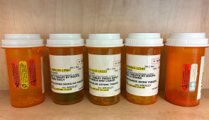 Fake prescription bottles