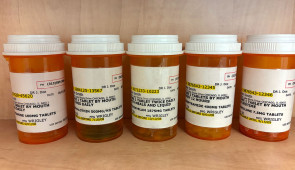Fake prescription bottles