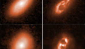 Fast radio bursts residuals. The catalogue names of the bursts are FRB 190714, top row, and FRB 180924, bottom row.
Credits:
Science: NASA, ESA, Alexandra Mannings (UC Santa Cruz), Wen-fai Fong (Northwestern)
Image processing: Alyssa Pagan (STScI)