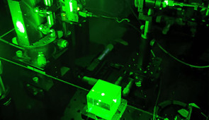A setup of one of the prototypes in the laboratory. Credit: Florian Willomitzer/Northwestern University