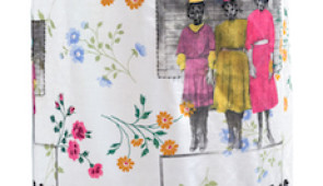 'Silhouette' is among the works in Hale Ekinci's 'Oya: Borders of History' exhibition on view at Northwestern University's Dittmar Gallery Jan. 9 to Feb. 9, 2020.