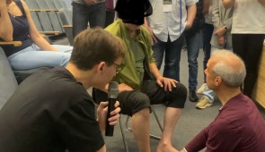 Dr. Steve P. Cohen in Ukraine in 2024