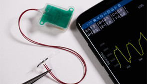 The device wirelessly and continuously transmits data to a smartphone app, so users (and their physicians) can monitor bladder filling and function in real time.