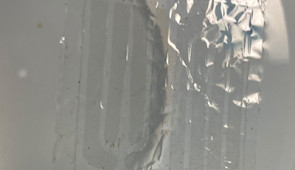 Two graphene tattoos in solution