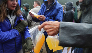 Teresa Montoya, "Tó Łitso #6 (Yellow Water #6)," from the series "Tó Łitso (Yellow Water)," 2016, printed 2024. Inkjet print. Block Museum of Art. Image copyright of the artist.