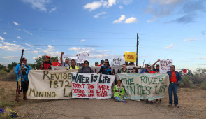 Teresa Montoya, "Tó Łitso #22 (Yellow Water #22)," from the series "Tó Łitso (Yellow Water)," 2016, printed 2024. Inkjet print. Block Museum of Art. Image copyright of the artist.