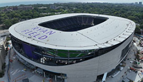 aerial view of Ryan Field