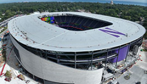 aerial view of Ryan Field
