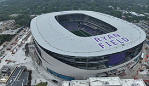 aerial view of Ryan Field