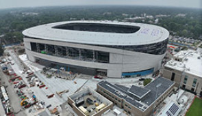 aerial view of Ryan Field