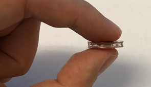 A side-view of a single actuator.