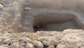 A recently dug artisanal mining hole in Musonoyi.