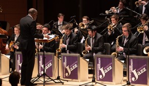 Northwestern University Jazz Orchestra presents 'Bring in the Holiday Swingin'!" on Dec. 5 at Galvin Recital Hall. Photo by Evan Robinson-Johnson