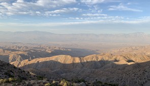 Overlooking the San Jacinto Fault Zone, a component of the San Andreas Fault