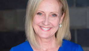 Mallory Thompson, director of bands at Bienen School of Music will retire at the end of the 2023-24 academic year following a 28-year teaching and conducting career at Northwestern.  Photo credit: Bienen School of Music