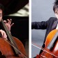 Siaho He and Brannon Cho playing the cello