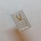 A small gray micro chip
